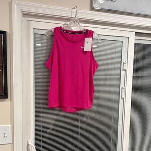Nike Women's Bright Pink Athletic Tank Top